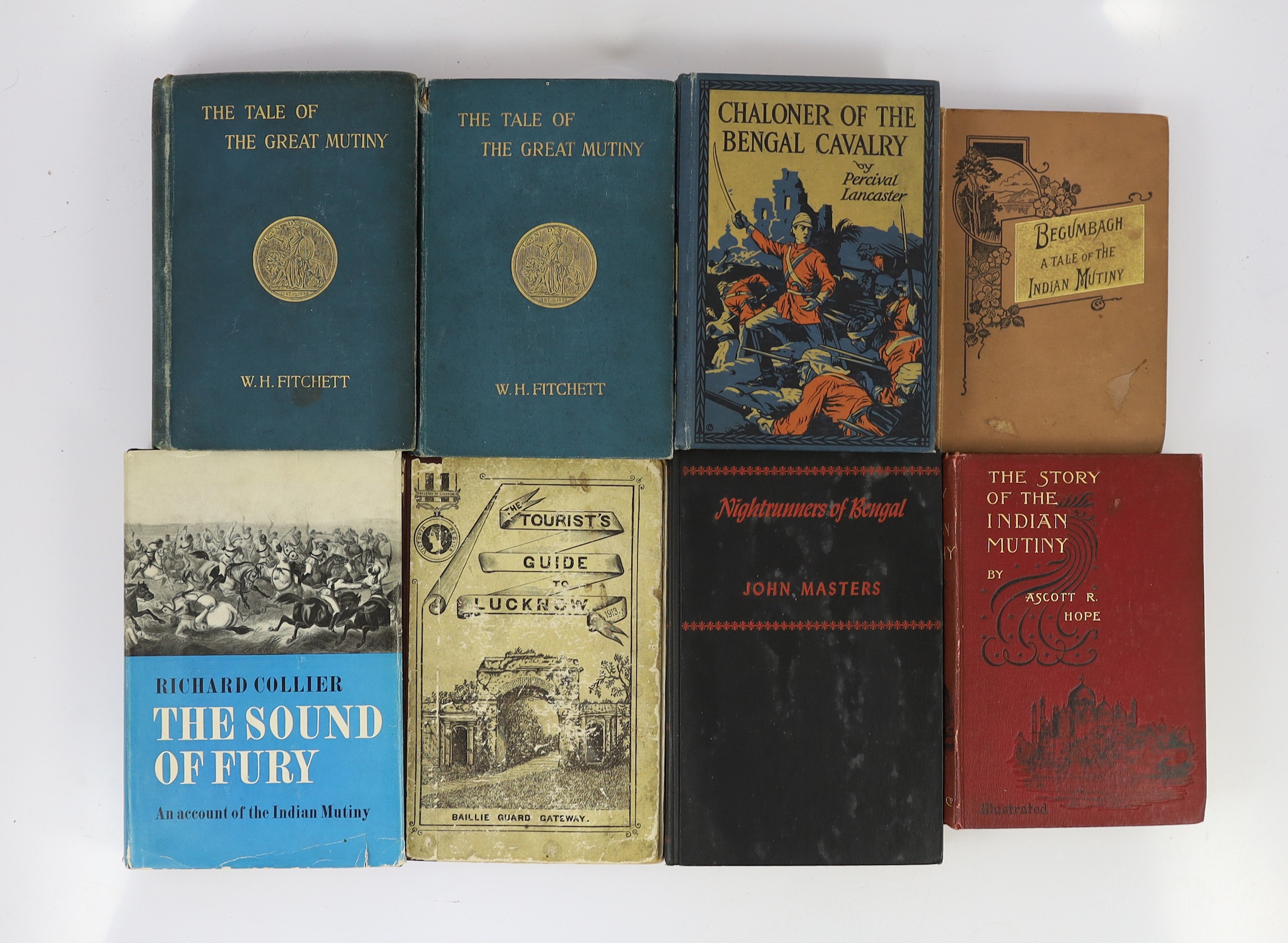 Holmes, T.R.E. A History of the Indian Mutiny, and of the disturbances which accompanied it among the civil population. 2nd edition, revised. 8 folded maps and plans